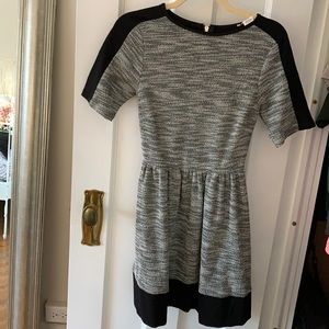 Love…Ady Black White Silver Dress - Size Small